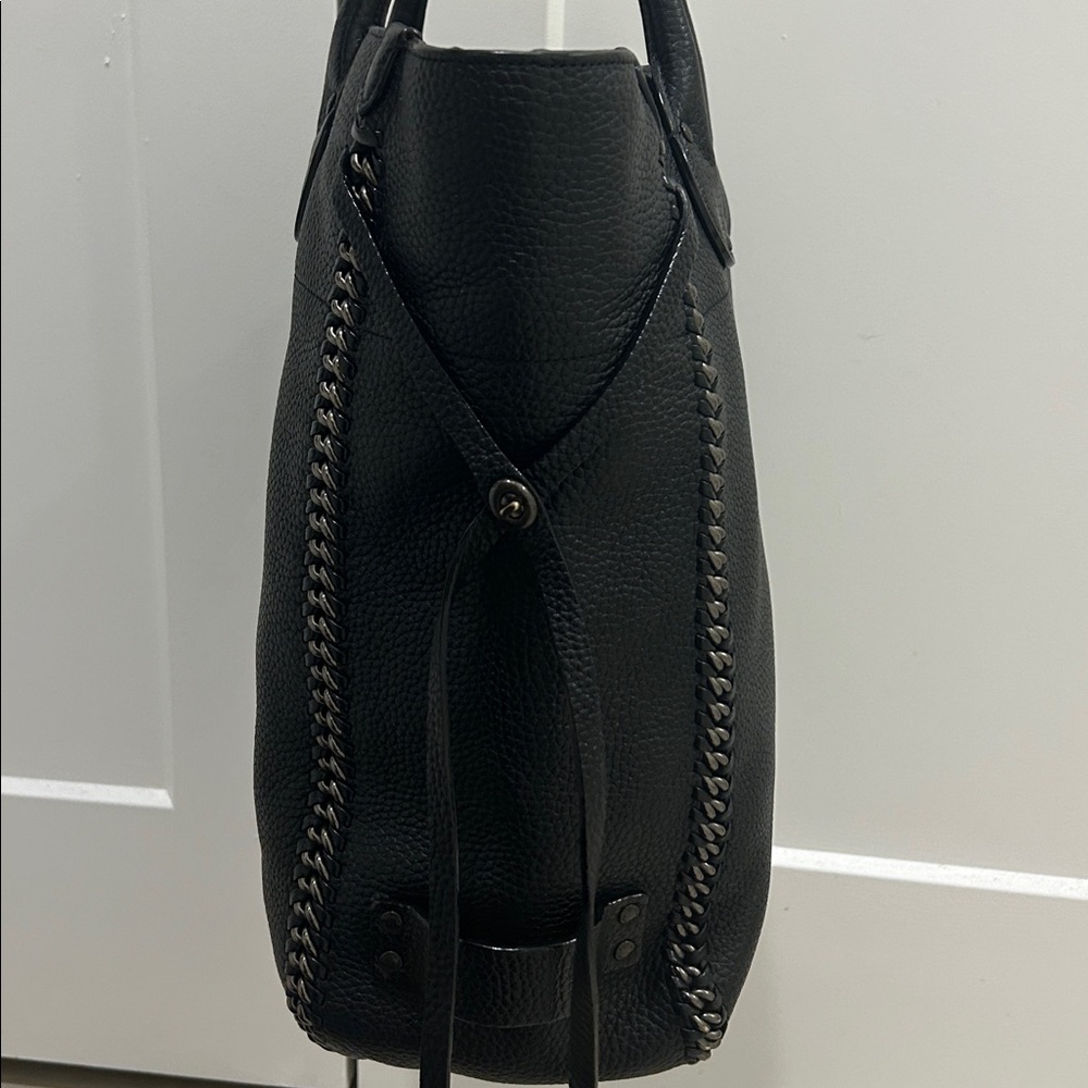 Coach Tatum Tall Tote in Whiplash Leather & Gunmetal - Picture 7 of 17
